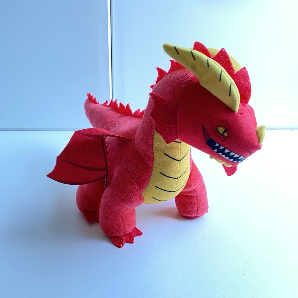 Dungeons & Dragons Red Dragon Magical Game Plush Stuffed‎ Animal Doll Toy